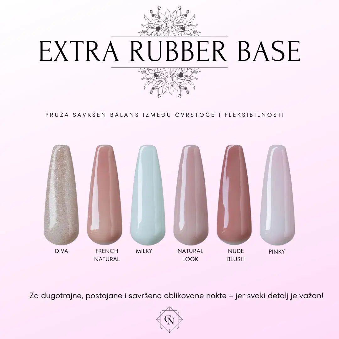 Extra rubber base French natural 15ml