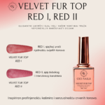 Red II 15ml – velvet fur top