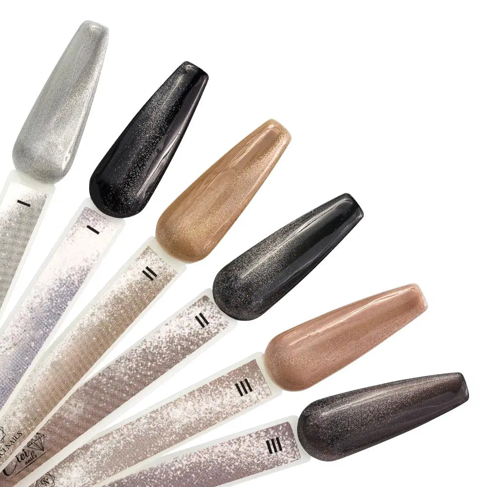 Mirrored Cat Eye III. 15 ml – Gel-Lack mit schimmernden Partikeln