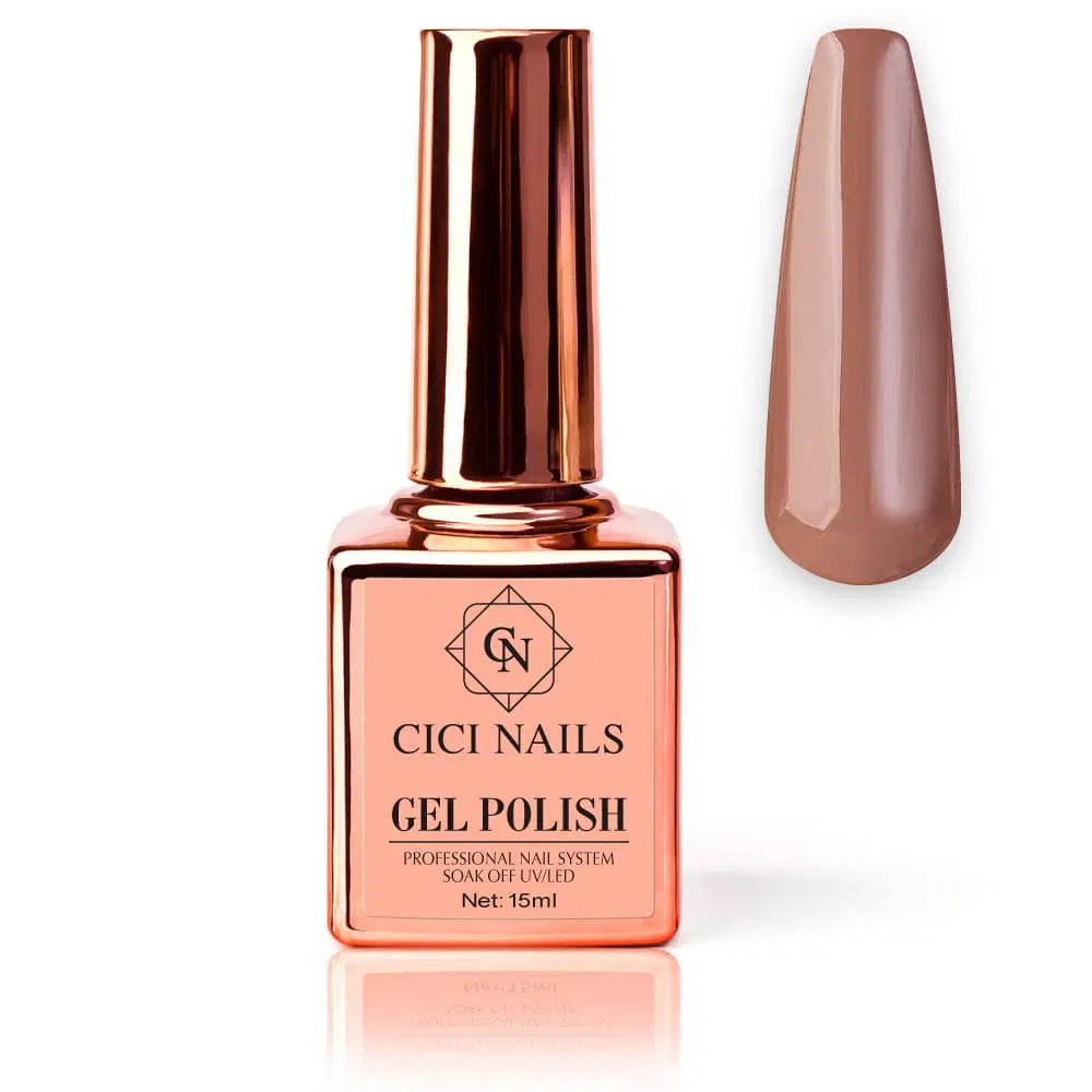 Caramel 15 ml – Langanhaltender Gel-Lack in einem warmen Karamellton