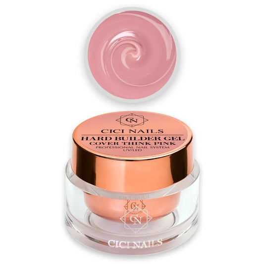 HARD COVER THINK PINK – Pinkes Builder Gel, selbstnivellierend