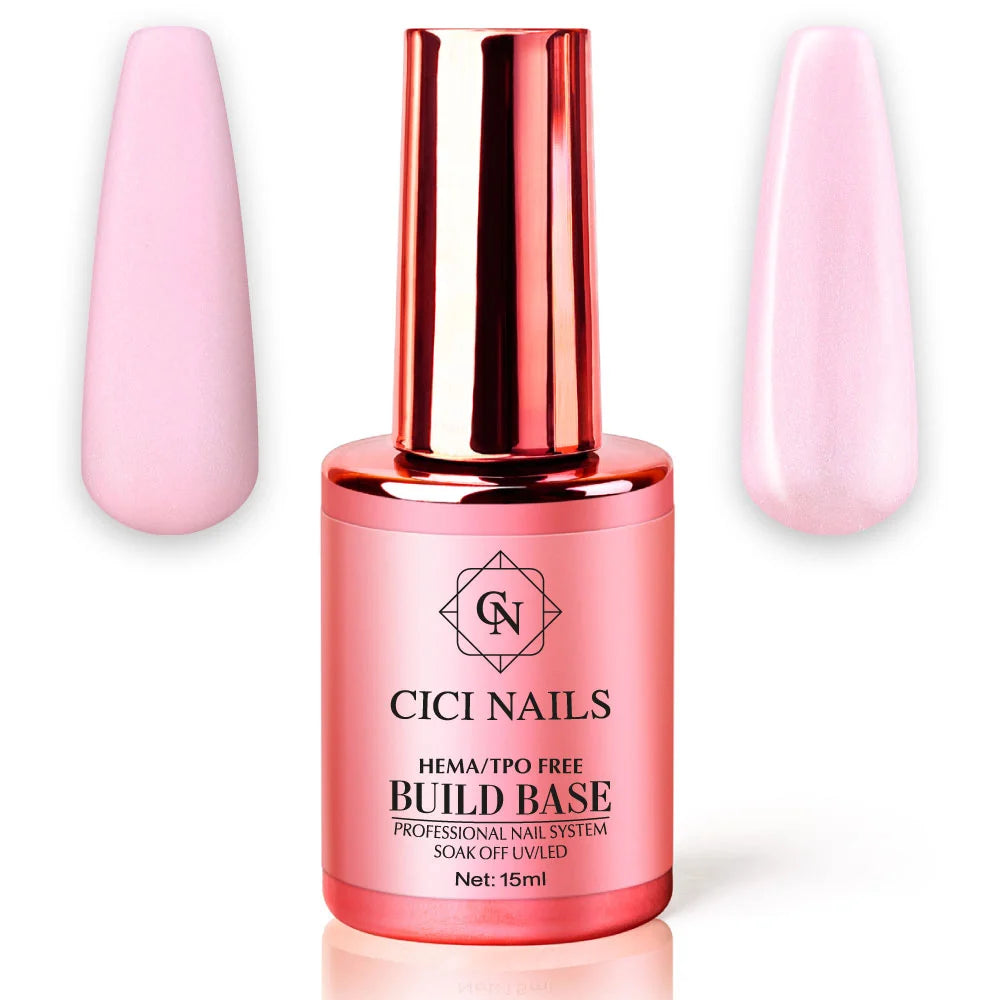 Build Base Strawberry Glow – Aufbau-Basis in zartem Rosa