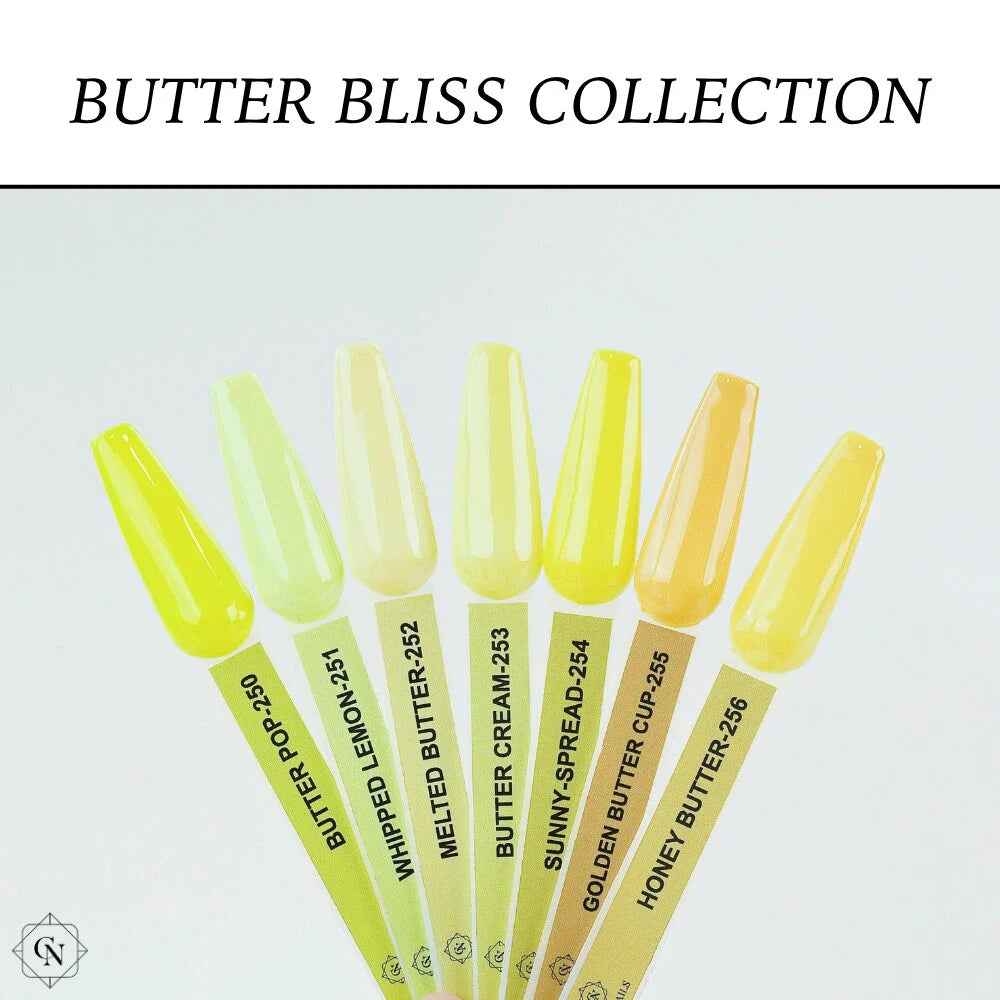 253 – Butter Cream 15 ml – Warmer pastellgelber UV-/LED-Nagellack