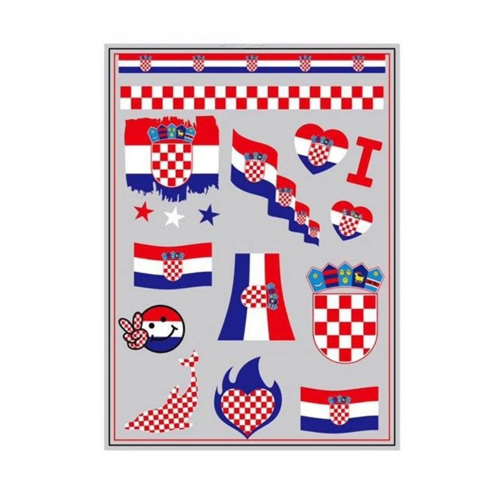 Vatreno srce – Fan-Tattoos Kroatien