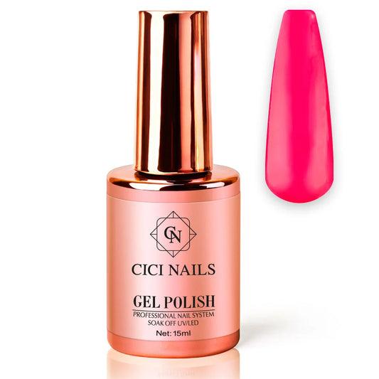 Hot Summer 8 ml – Neon Flamingo Pink Gel-Lack