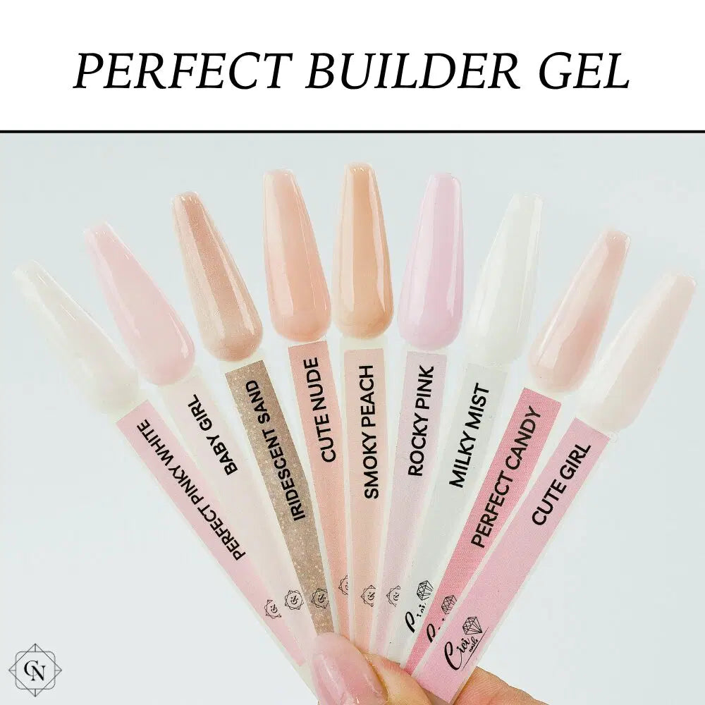 PERFECT IRIDESCENT SAND – Aufbaugel mit schimmerndem, irisierendem Effekt