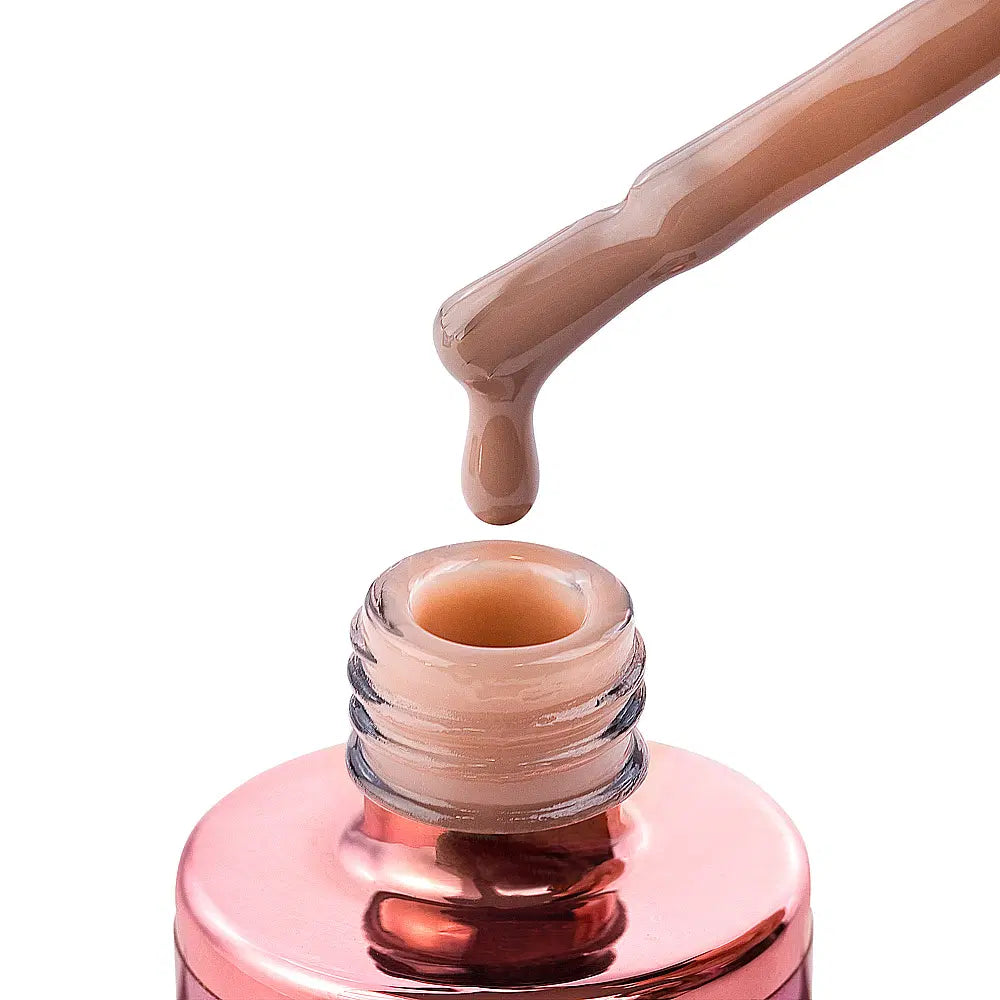 Hard BIAB Chocolate Cake 15 ml – schokoladenbrauner aufbauender Gel-Lack für Nägel