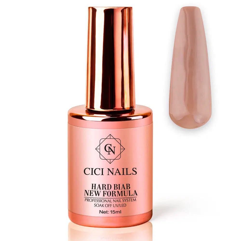 Hard BIAB Chocolate Cake 15 ml – schokoladenbrauner aufbauender Gel-Lack für Nägel