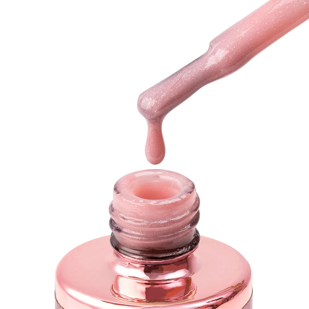 Hard BIAB Glam Nude – Nude-Aufbaugel mit elegantem Schimmer