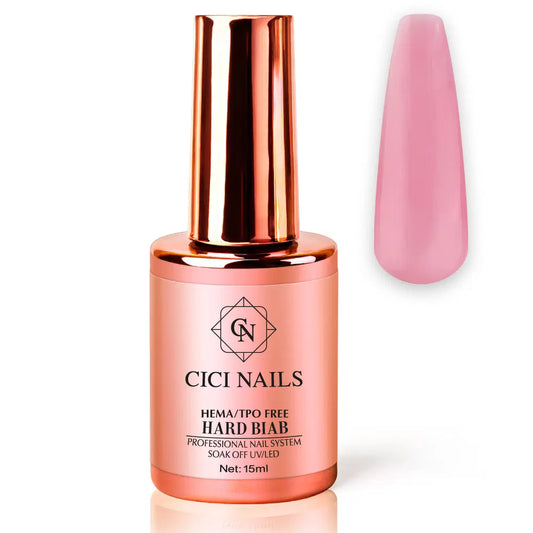 Hard BIAB Soft Kiss 15 ml – zarter, pudrig-roséfarbener Nude-Ton