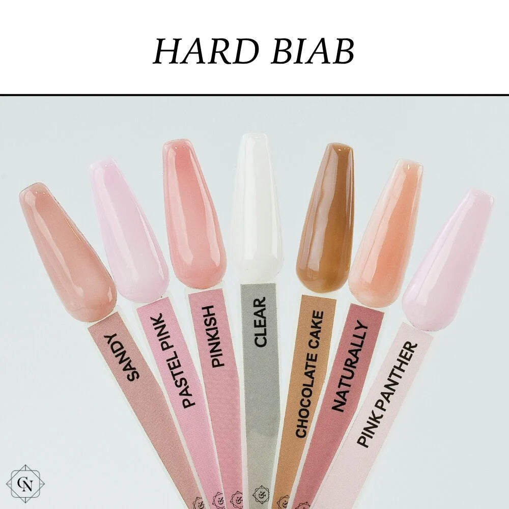 Hard BIAB Nude Bloom – Aufbau-Gel-Lack für langanhaltende Nude-Nägel
