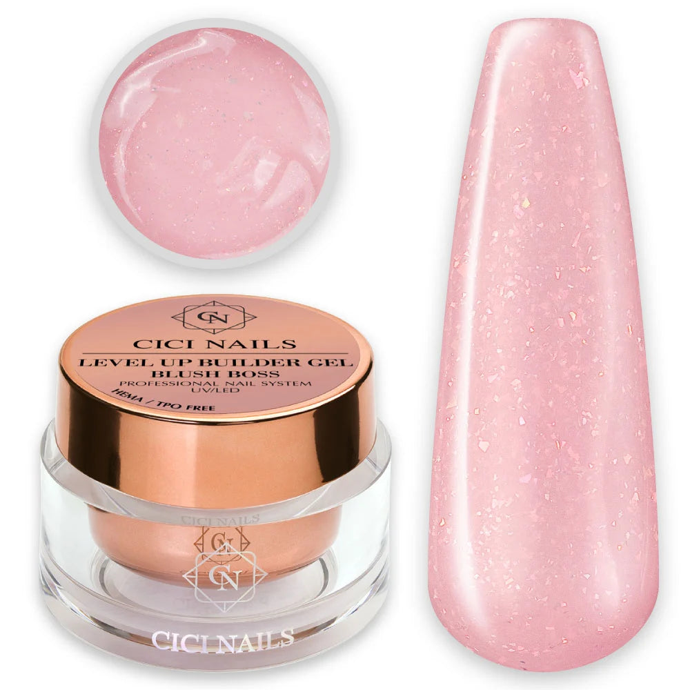 LEVEL UP Blush Boss – zartes Blush-Rosa mit feinen Partikeln