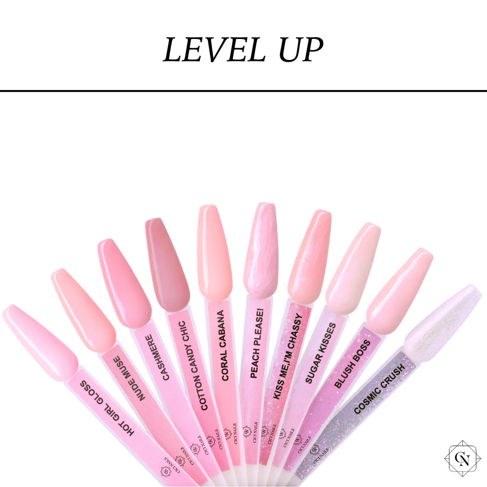 LEVEL UP Blush Boss – zartes Blush-Rosa mit feinen Partikeln
