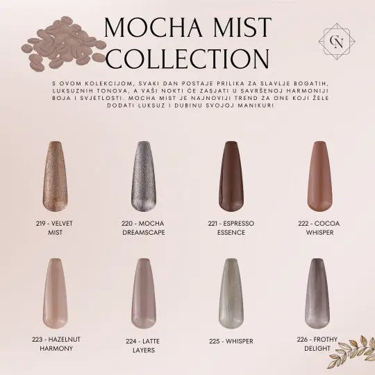 222 Cocoa Whisper 15 ml – Ein zarter Schokoladenton