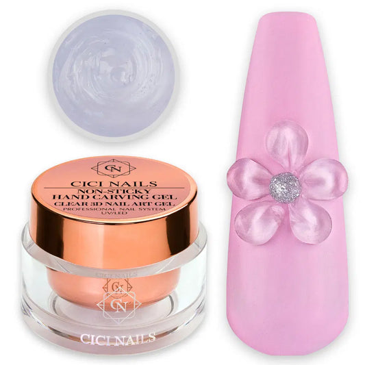 3D Gel für Nail Art Clear 15g – Modelliergel, nicht klebrig
