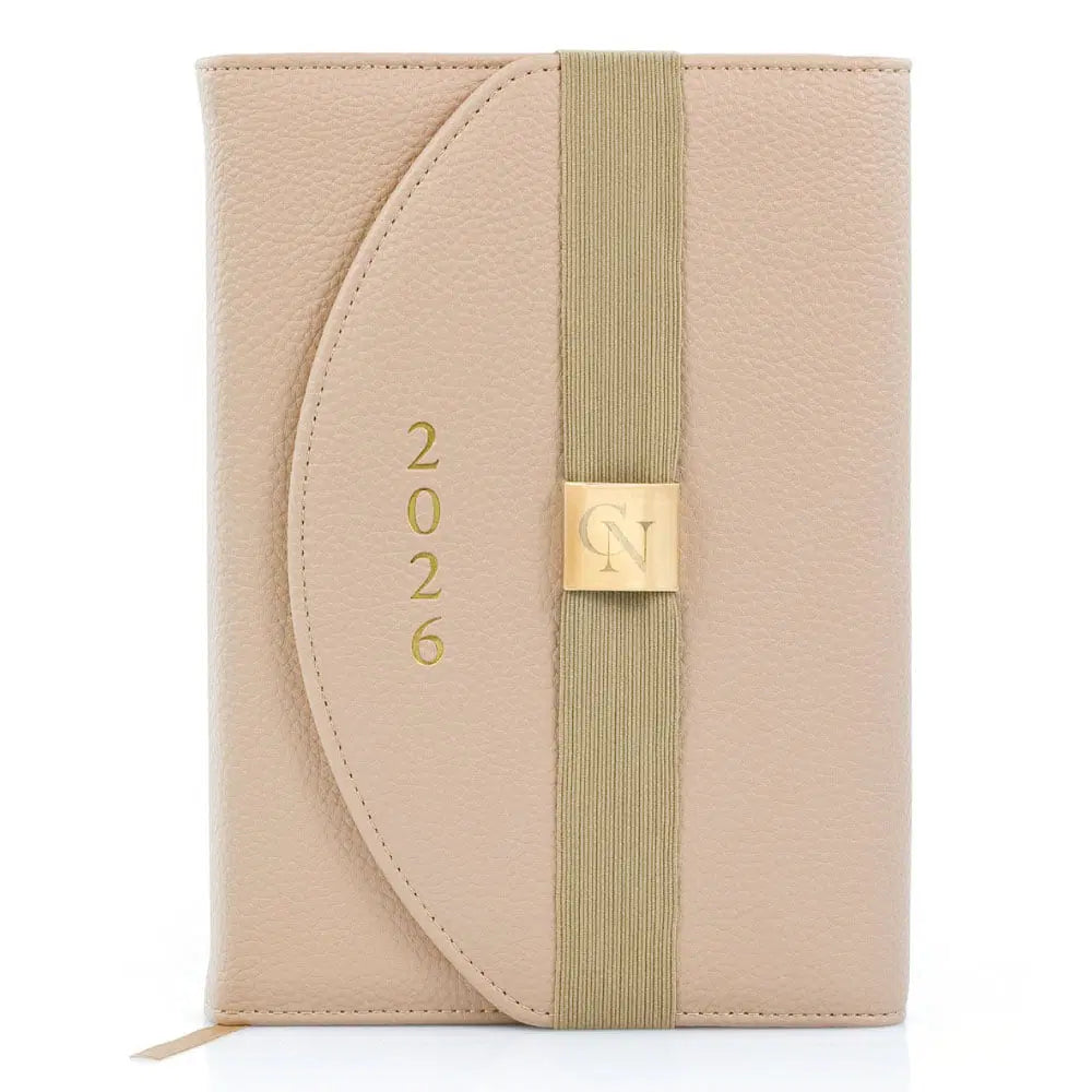 Cici Nails Planer Beige 2026 – Eleganz und Organisation in einem