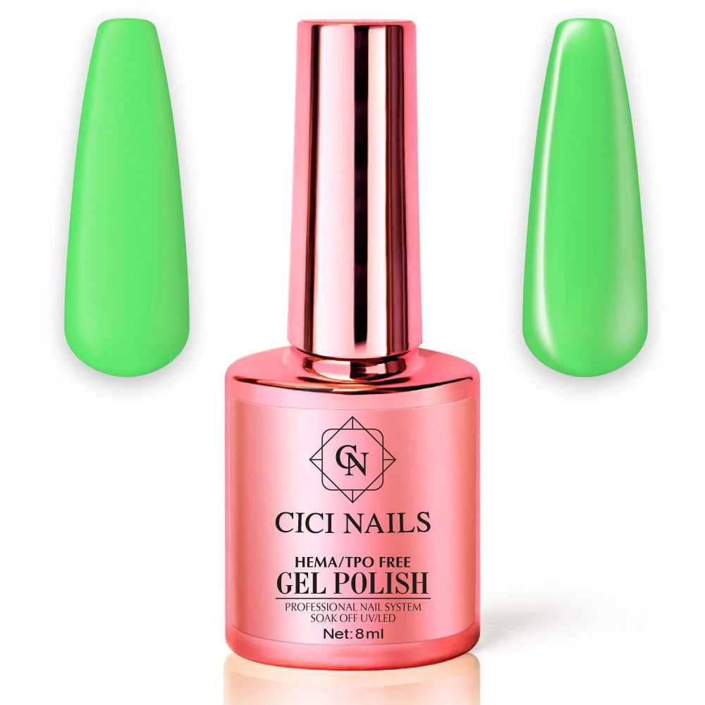79 – Electric Lime 8 ml – Neon-limettengrüner UV-/LED-Nagellack