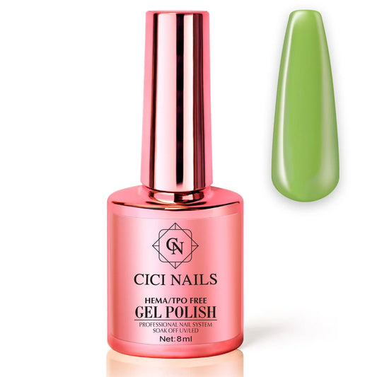 102 – Go Green 8 ml – Gel-Lack in neon-grüner Nuance
